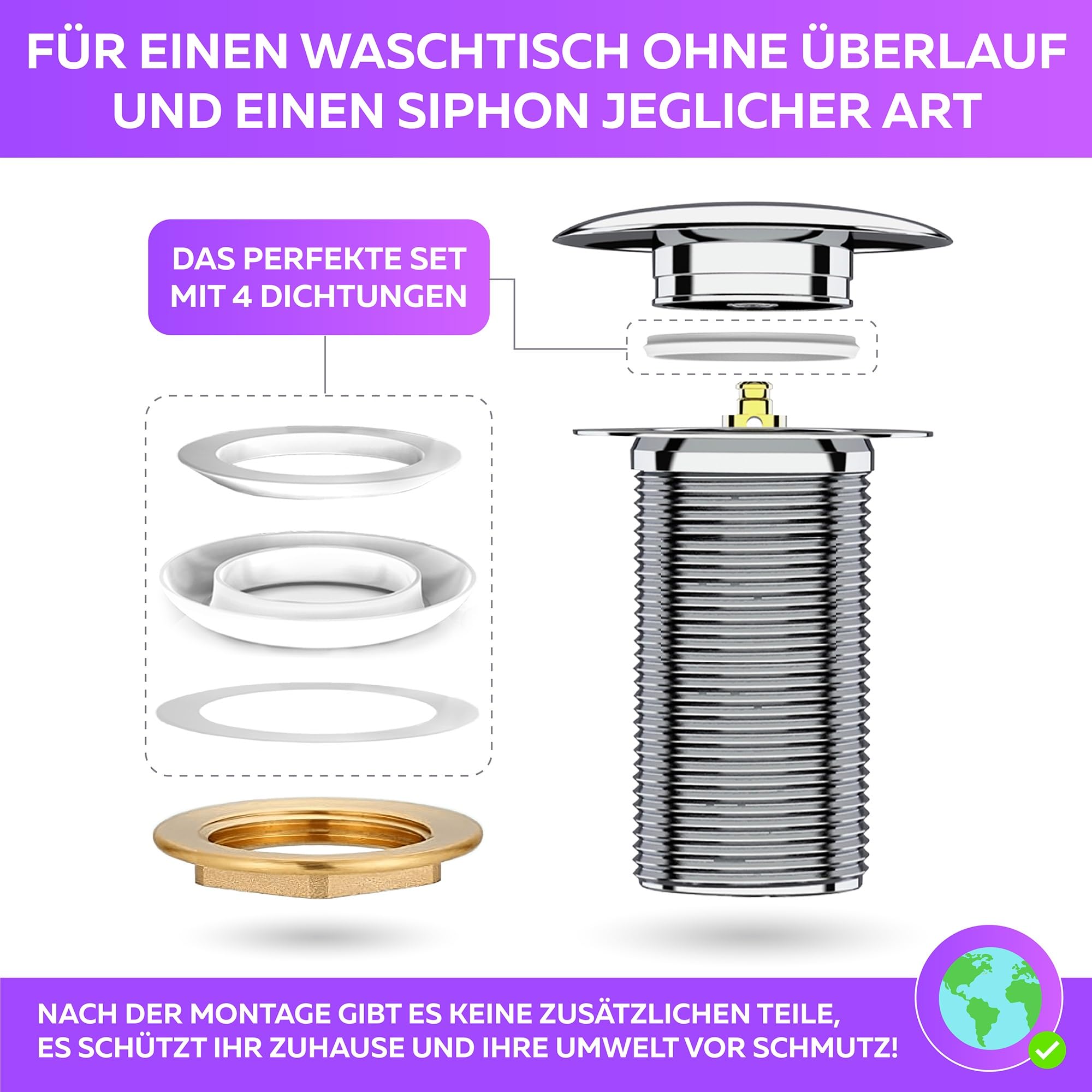 Miscelatore Lavabo Mon Cromo Scarico Click Clack | | - Lo Shop - Foto 11