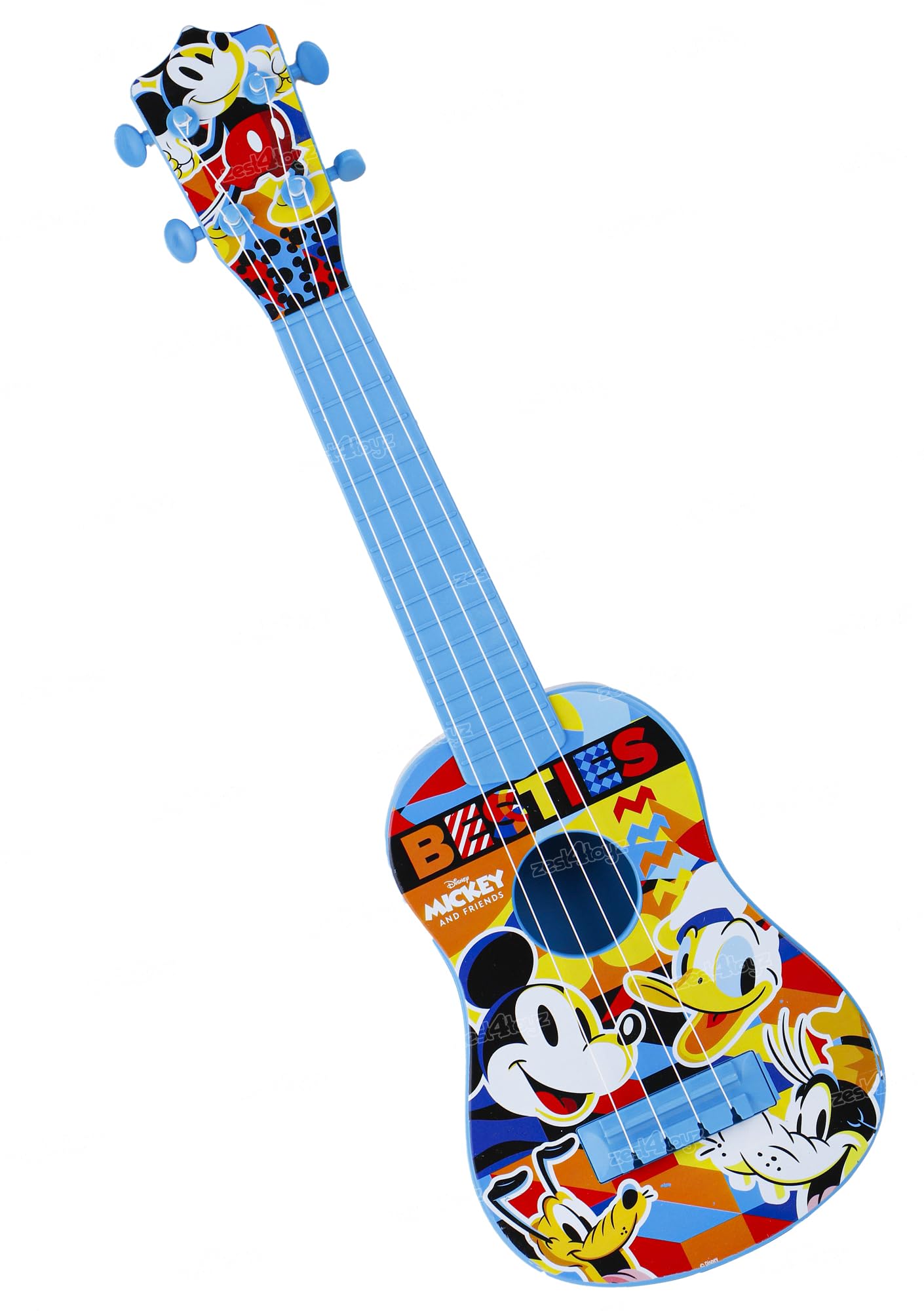Zest 4 Toyz Big Guitar Mickey with 4 Strings for Rockstar kids Boys Girls Age 3+ (B0D62P8D1K) Amazon Price History, Amazon Price Tracker