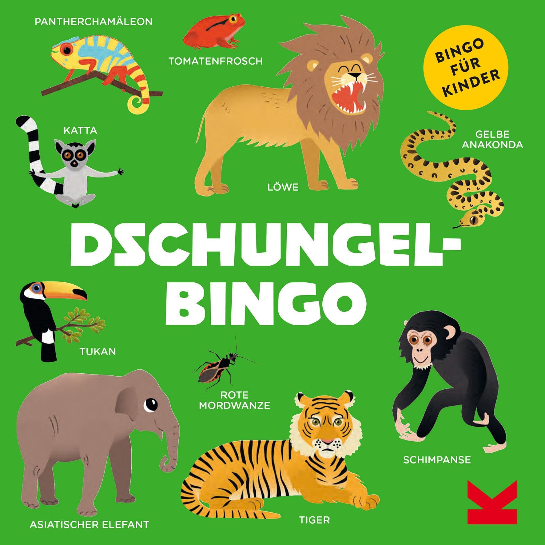 Laurence King Verlag GmbH Dschungel-Bingo, yellow