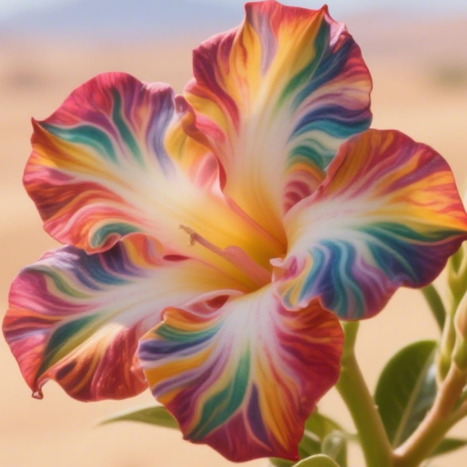 Desert Rose-Hardy Perennial,Desert Rose Plants UK, Excellent Display-A-5 Bulbs