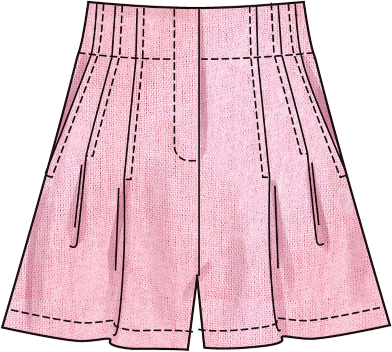 Simplicity S3137 Women's Pleated Shorts & Pants Sewing Pattern, Sizes 4-12 image 5