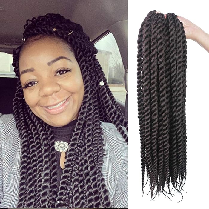 Buy Dorsanee Senegalese Twist Crochet Braid Pretwisted African
