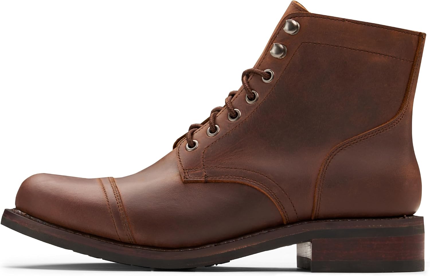 SUREWAY Men's Genuine Leather Dress Boots Classic Oxford Ankle Boot