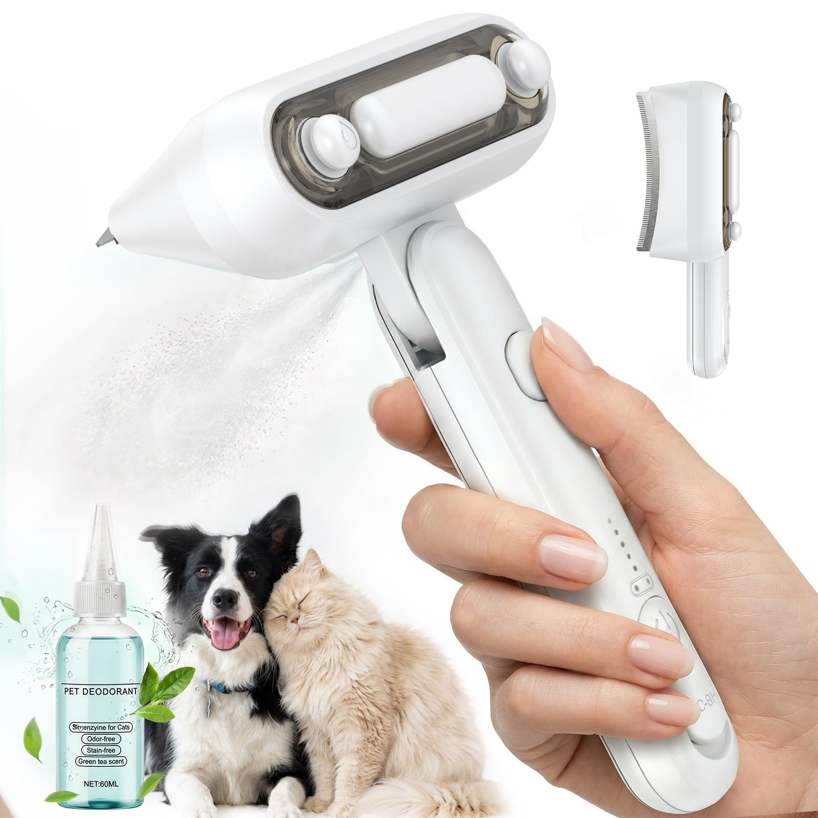 Picky Zoom Spray Deshedding Brush