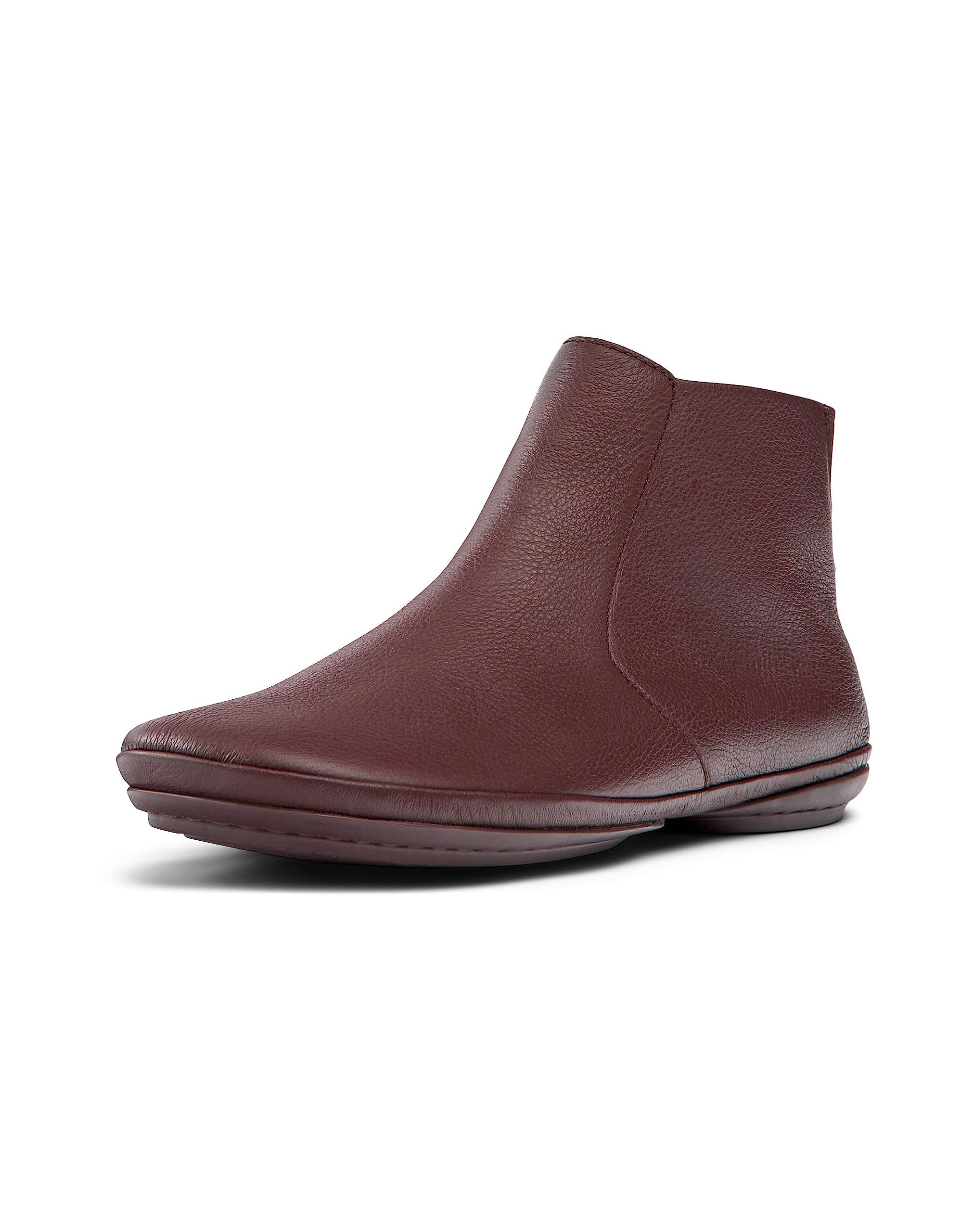 Camper Women's Right Nina K400313 Chelsea Boot, Burgundy 016, 37 EU