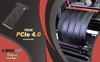 Amazon.com: LINKUP - Ultra PCIe 4.0 X16 Riser Cable (Open