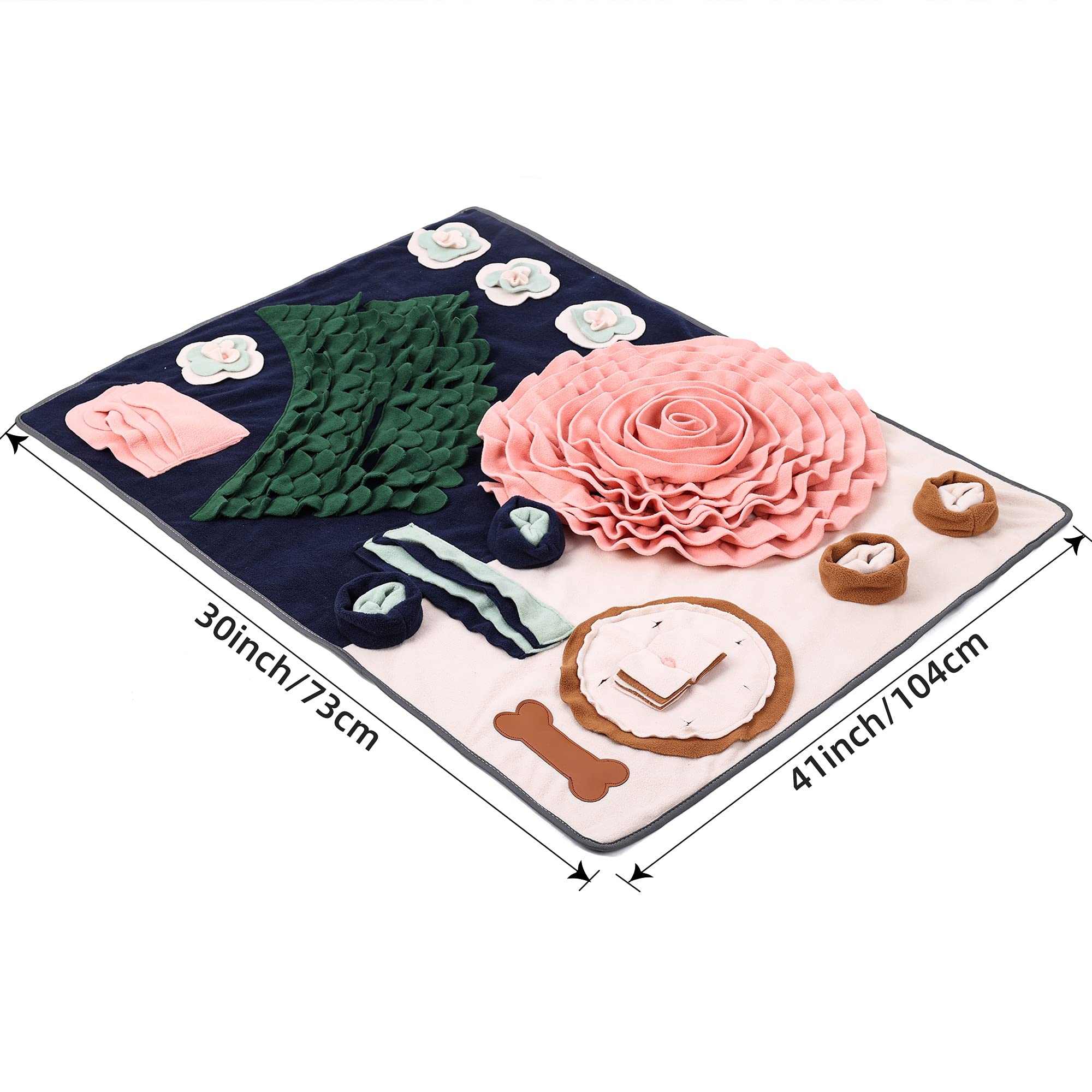 Tappeto Olfattivo Cane Tappetino for snuffle for animali domestici con nome personalizzato Tappetino for snuffle for cani Design for tavolo da pranzo Tappetino for mangiare lentamente Tappetino Olfatt
