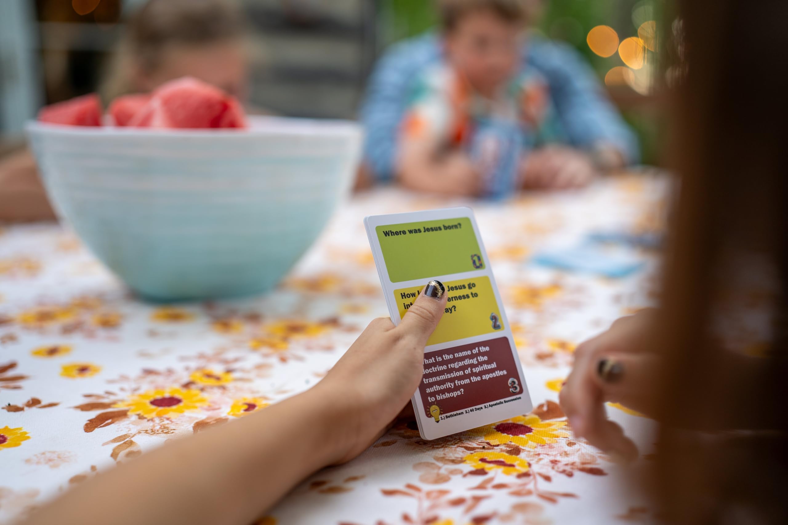 Catholic Trivia Game, Catholic Game - Fun & Educational Quiz on Catholic Catechism and Church Teachings for Teens and Adults | Perfect for Catholic Faith Formation & Gifts - Image 2