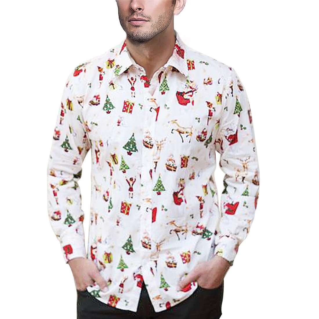 Dress Shirt Party Holiday Xmas Gift 