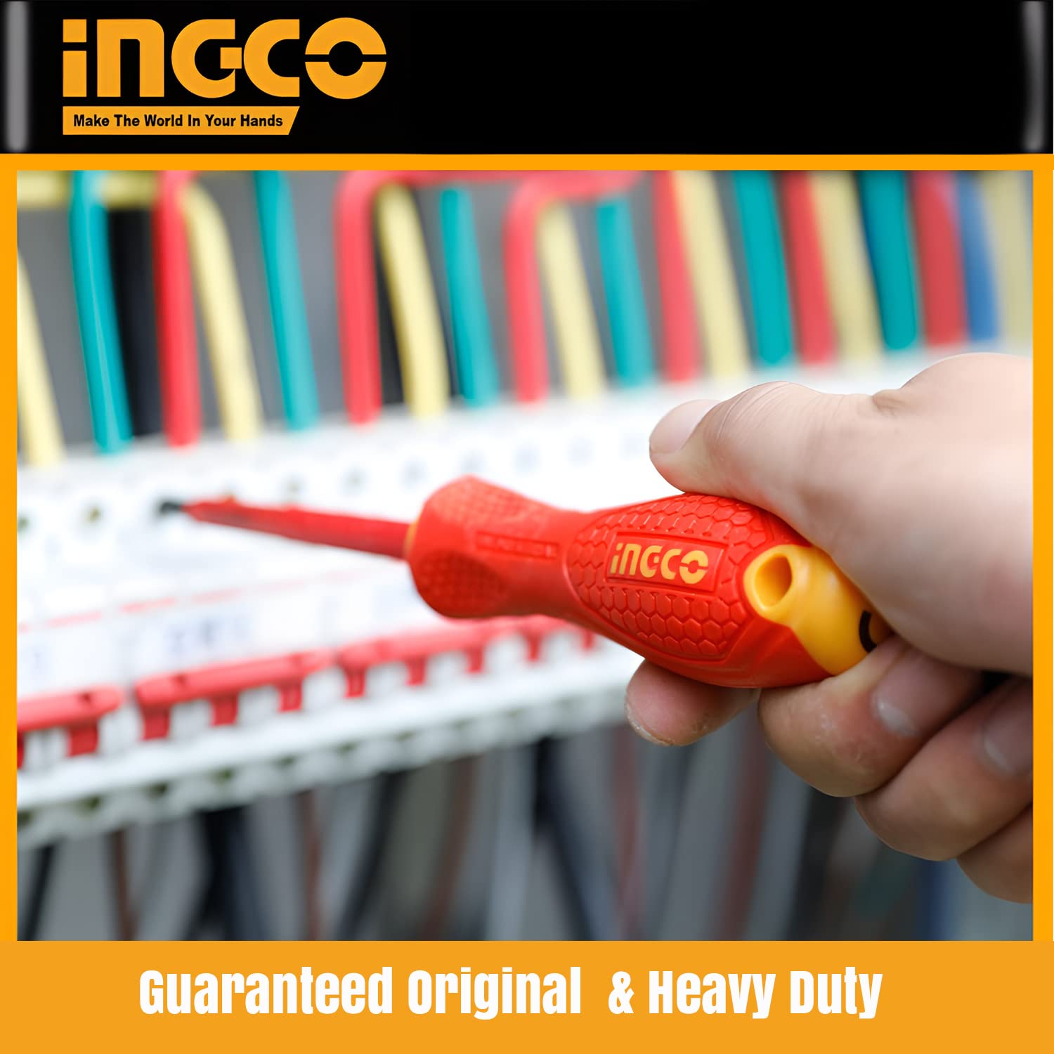 INGCO HISD815125 Insulated screwdriver 1