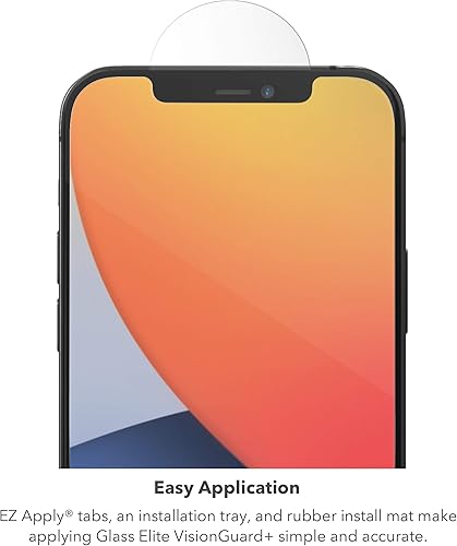 Miniatura 70 de ZAGG Glass Elite VisionGuard + - Protector de pantalla con filtro de luz azul para iPhone 11 Pro, iPhone Xs, iPhone X - invisibleShield - Protección