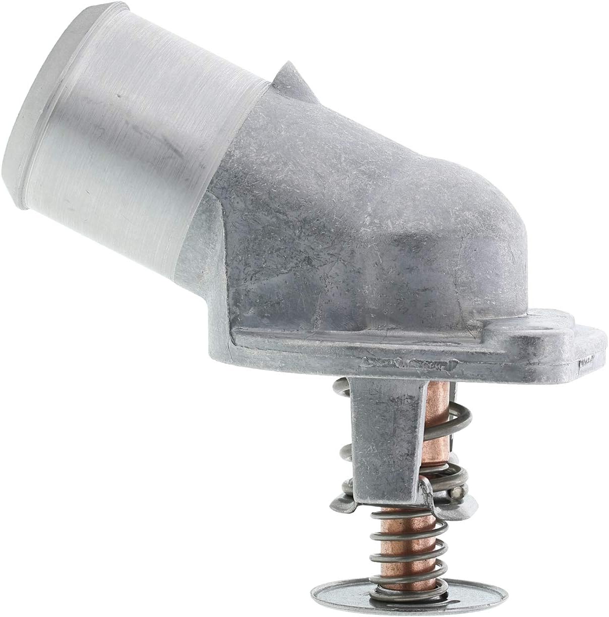 MotoRad 379-160 Integrated Housing Thermostat - 160 Degrees | Fits select Cadillac Escalade, Chevrolet Avalanche 1500, Silverado 1500, 2500, 3500, Tahoe, GMC Envoy XL, Sierra 1500, 2500, 3500, Yukon