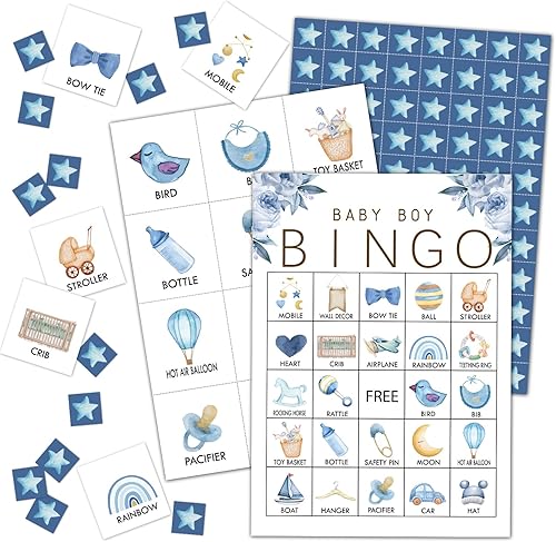 Miniatura 21 de Tarjetas de bingo de cumpleaños para 24 jugadores, Bingo de la Biblia, divertidos juegos familiares, accesorios de bingo, suministros de fiesta