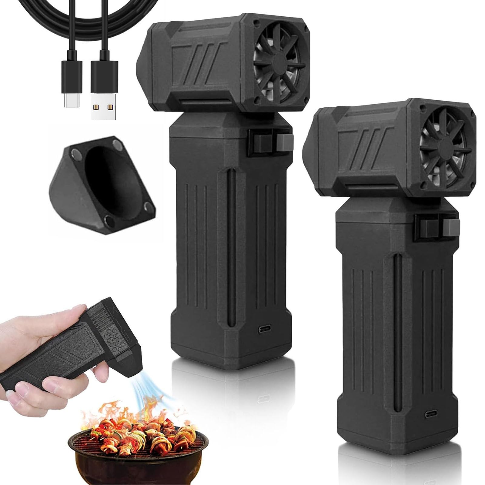Mini souffleur à jet d'air portable pour l'entretien de la voiture et des objets du quotidien