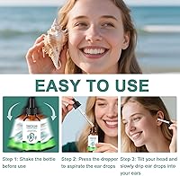 Vista 8 de Alivio de tinnitus para oídos zumbidos, las gotas para el cuidado de los oídos promueven la comodidad y la claridad de los oídos, el tratamiento