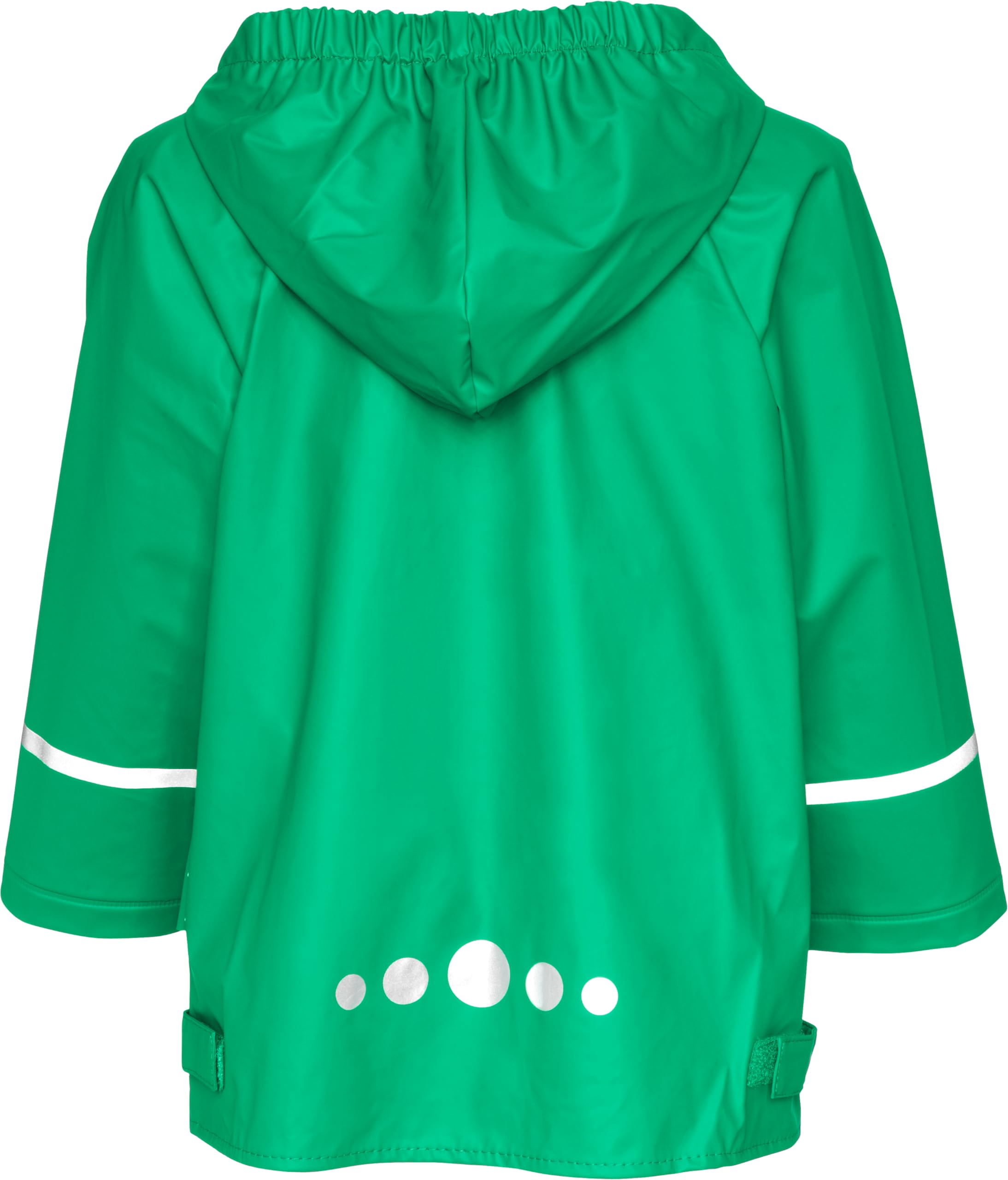 Playshoes Uniseks - Dzieci Basic Kurtka Przeciwdeszczowa, Zielony, 92 cm