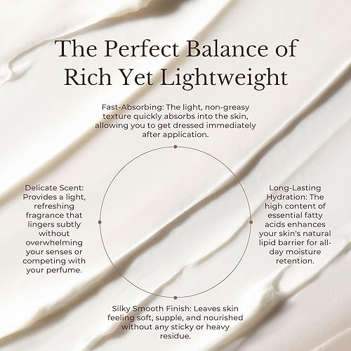 Miniatura 6 de Juara Tiare Jasmine Body Creme | Loción corporal hidratante para piel seca | Crema corporal hidratante con aceites naturales | Cuidado de la piel de