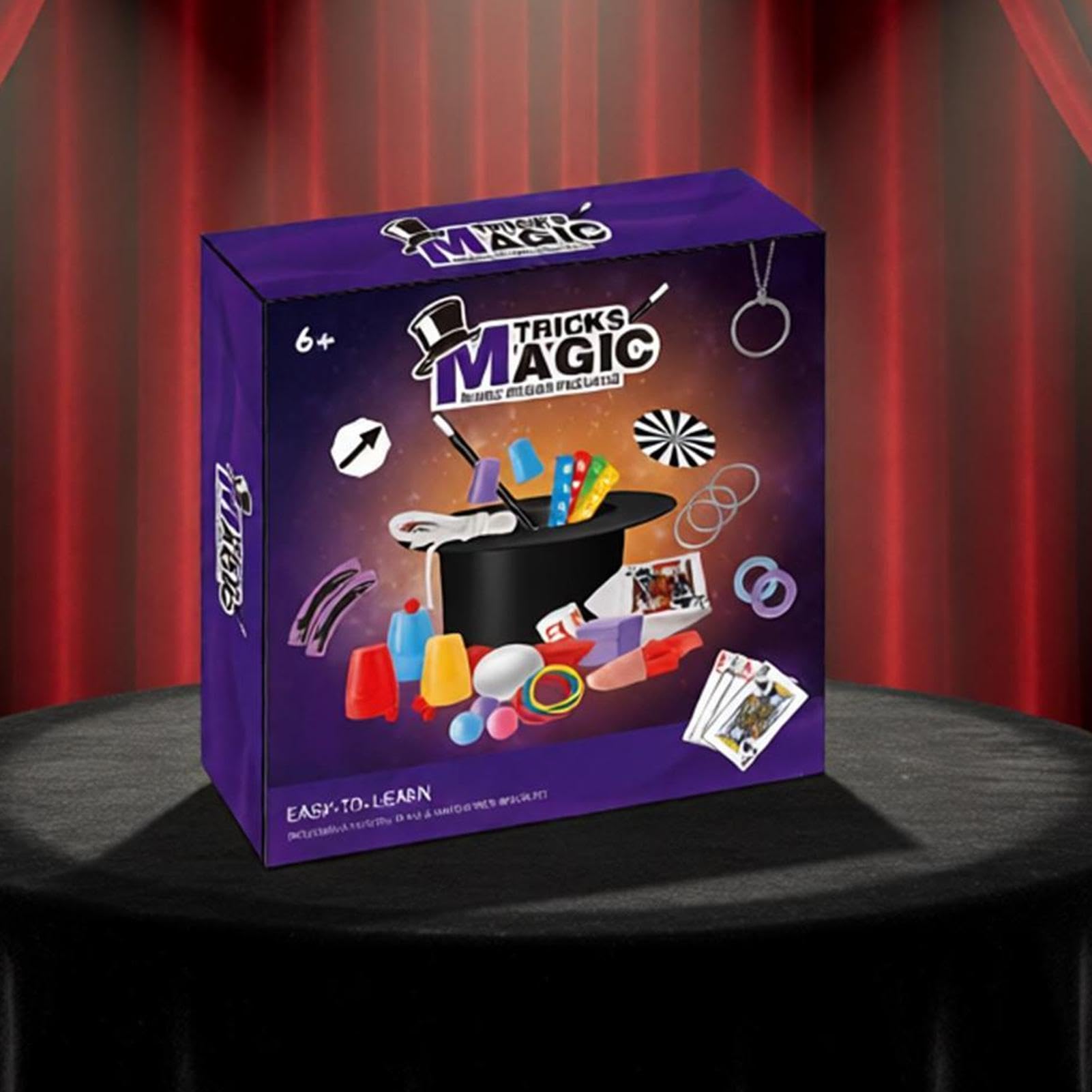 Kit magico per bambini con bacchetta e guanti, giocattoli educativi