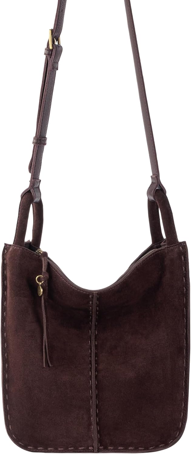 The Sak Los Feliz Crossbody Purse - Women's Leather Handbag For Everyday & Travel - Cross Body With Adjustable Shoulder Strap - Image 6