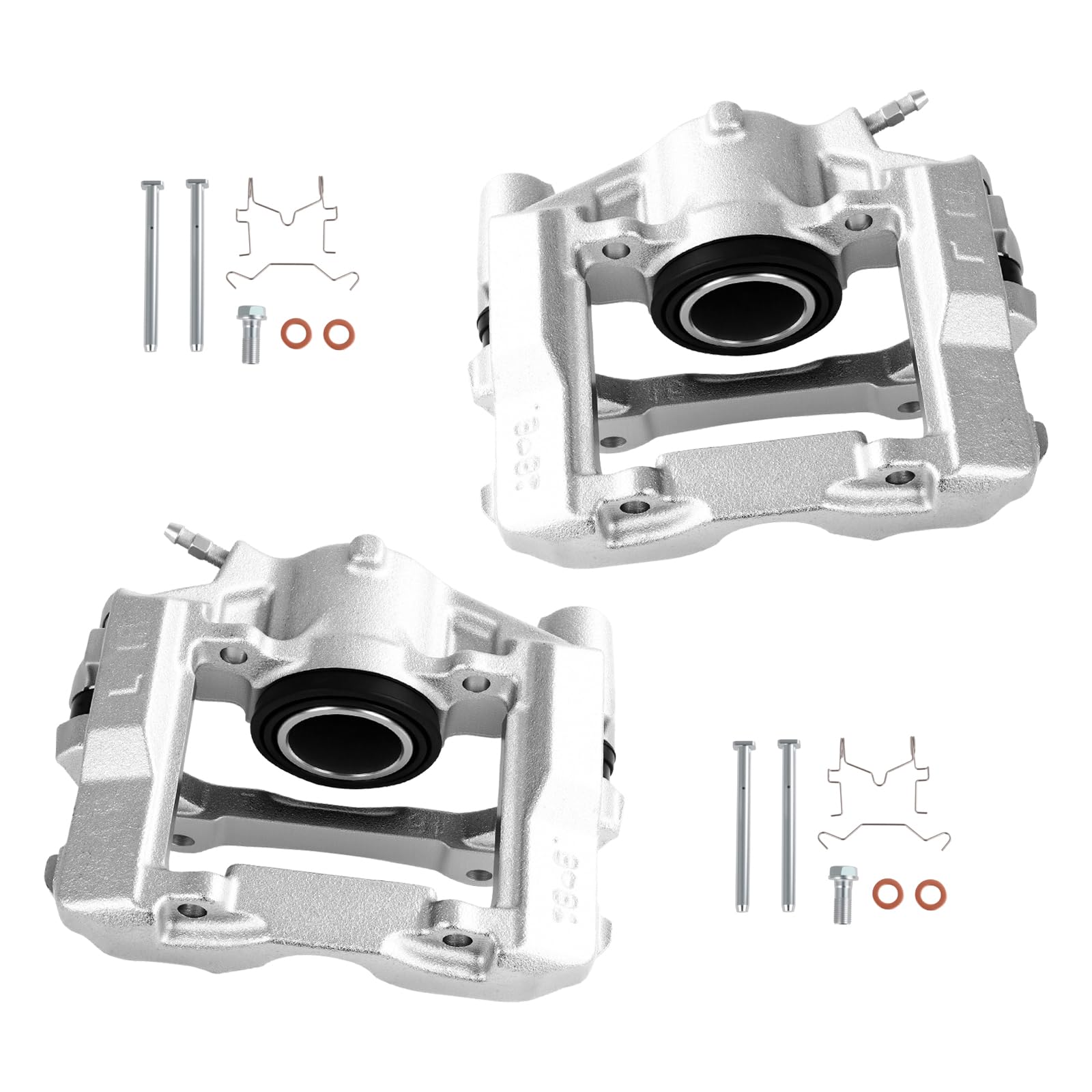 cciyu Rear Left &amp; Right Disc Brake Calipers With Bracket 19B3406 19B3407
