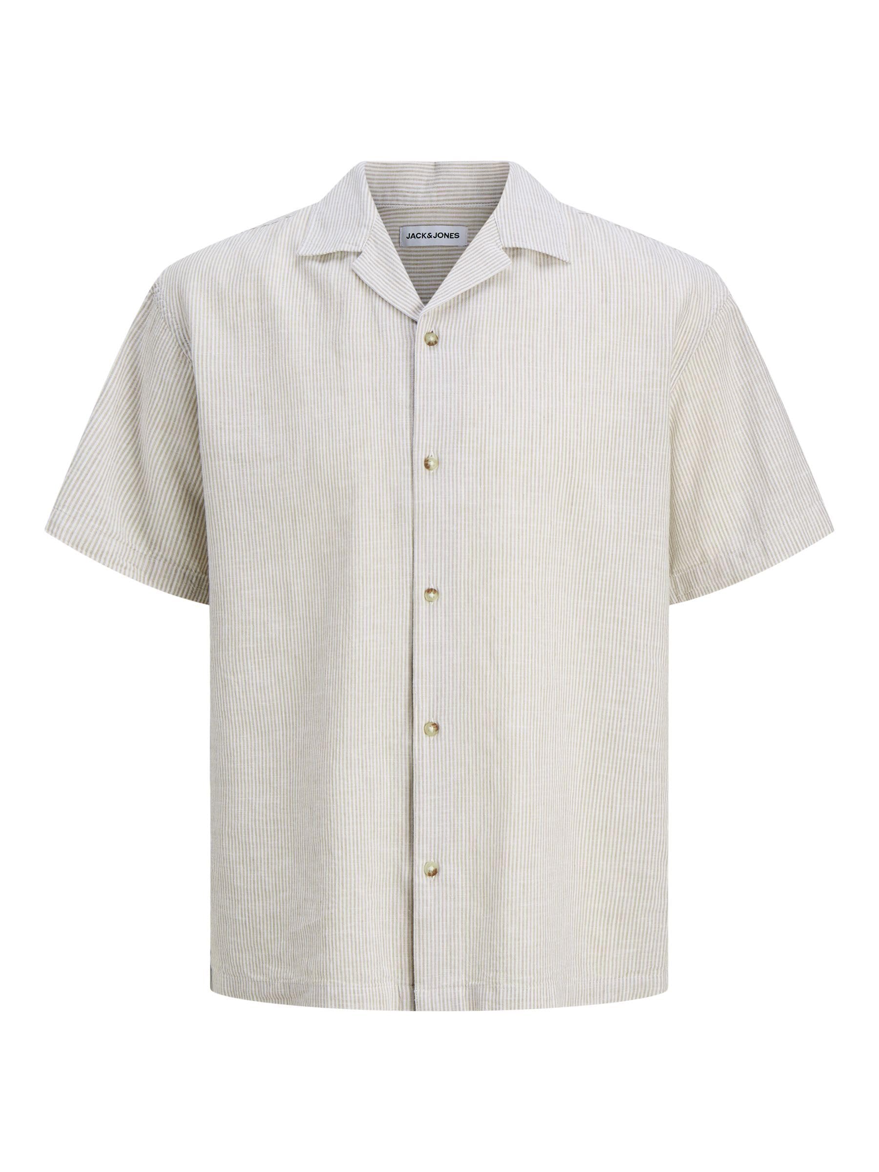 Jack & Jones Gris Holiday Shirt Summer Linen