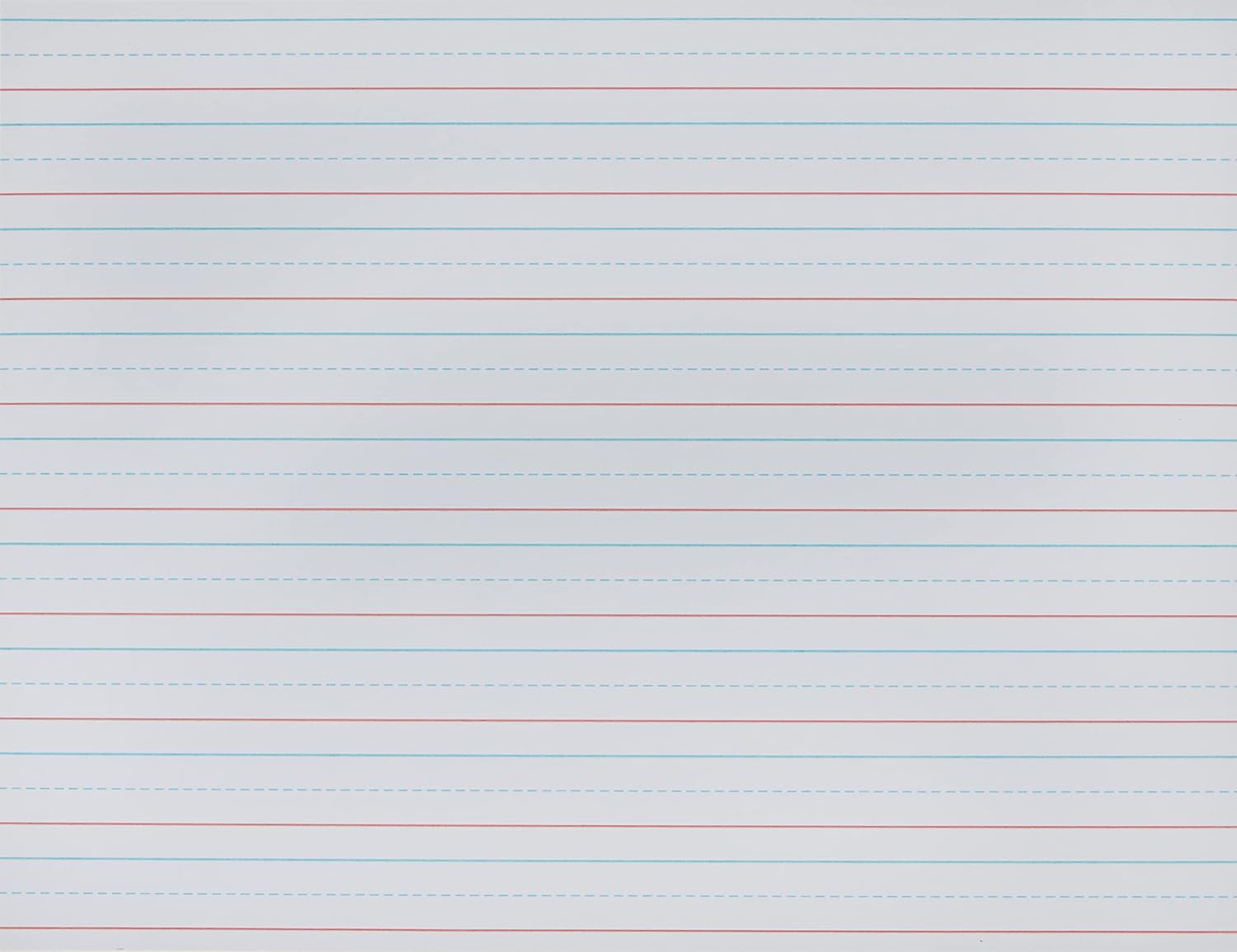 Pacon 2471 Multi-Sensory Raised Ruled Paper, 11X8 1/2", 100 Sheets