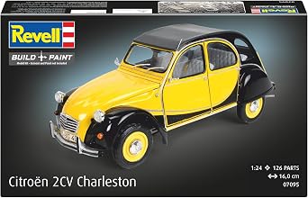 German Rebel 1/24 Citroen 2CV Plastic Model