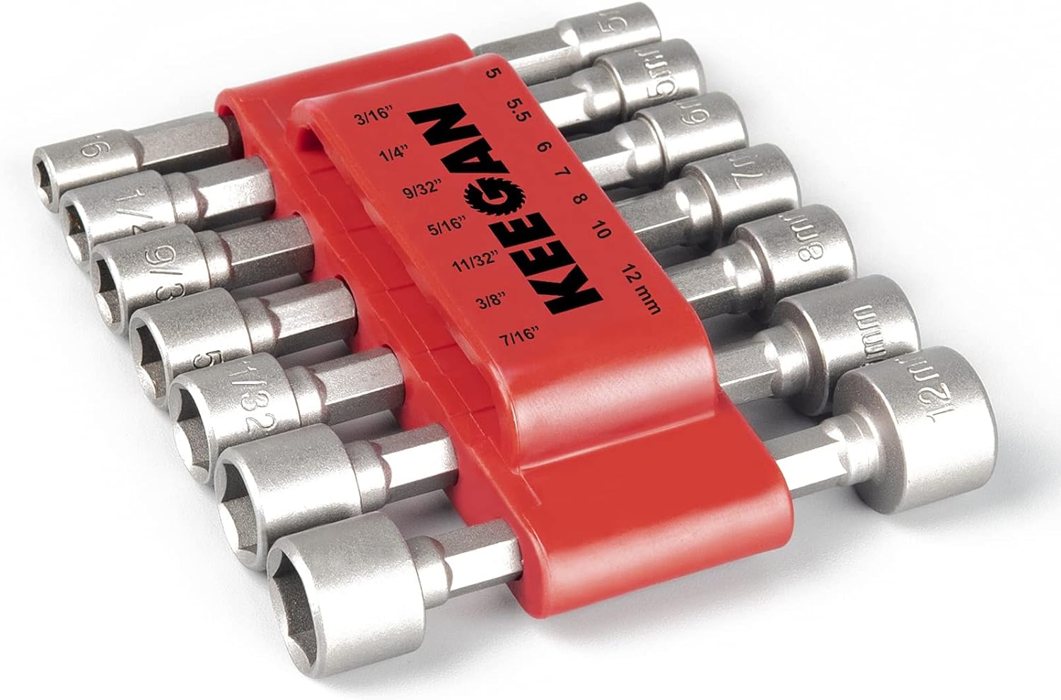 Buy KEEGAN TOOLS 14Piece Quick Change Nut Driver Set 1/4” Hex Shanks