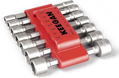 Juego de destornilladores de tuercas de cambio rápido de 14 piezas, vástagos hexagonales de 14 pulgadas, ajuste rápido, portabrocas de