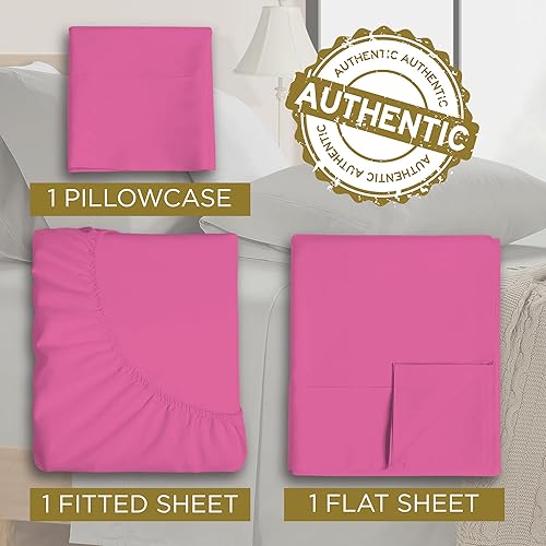 Miniatura 7 de Juego de sábanas de 3 piezas 100% microfibra doble cepillado, extrasuaves sin arrugas, bolsillo profundo 15 pulg., 39 x 80 pulg., dormitorio