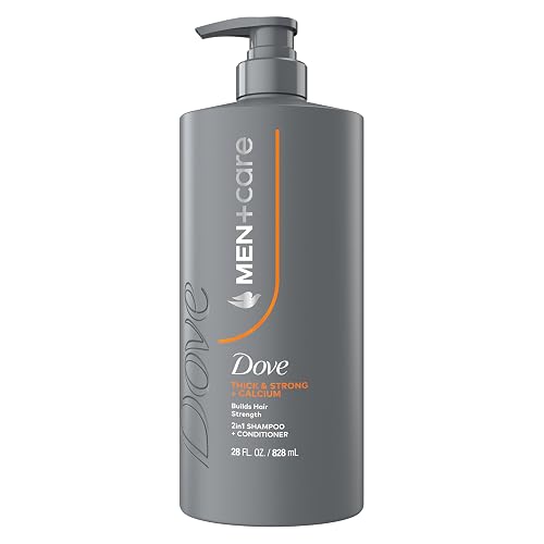 DOVE MEN + CARE Shampoo Thick & Strong with Calcium 28 Fl oz