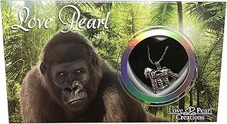 Love Pearl Creations Animals Wish Kit with Pendant Necklace (Gorilla)