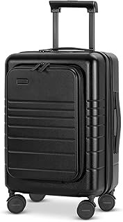 Valise I Bagage a Main en Polycarbonate & ABS I Valise Rigide avec Serrure TSA I Valise a Roulette 360°