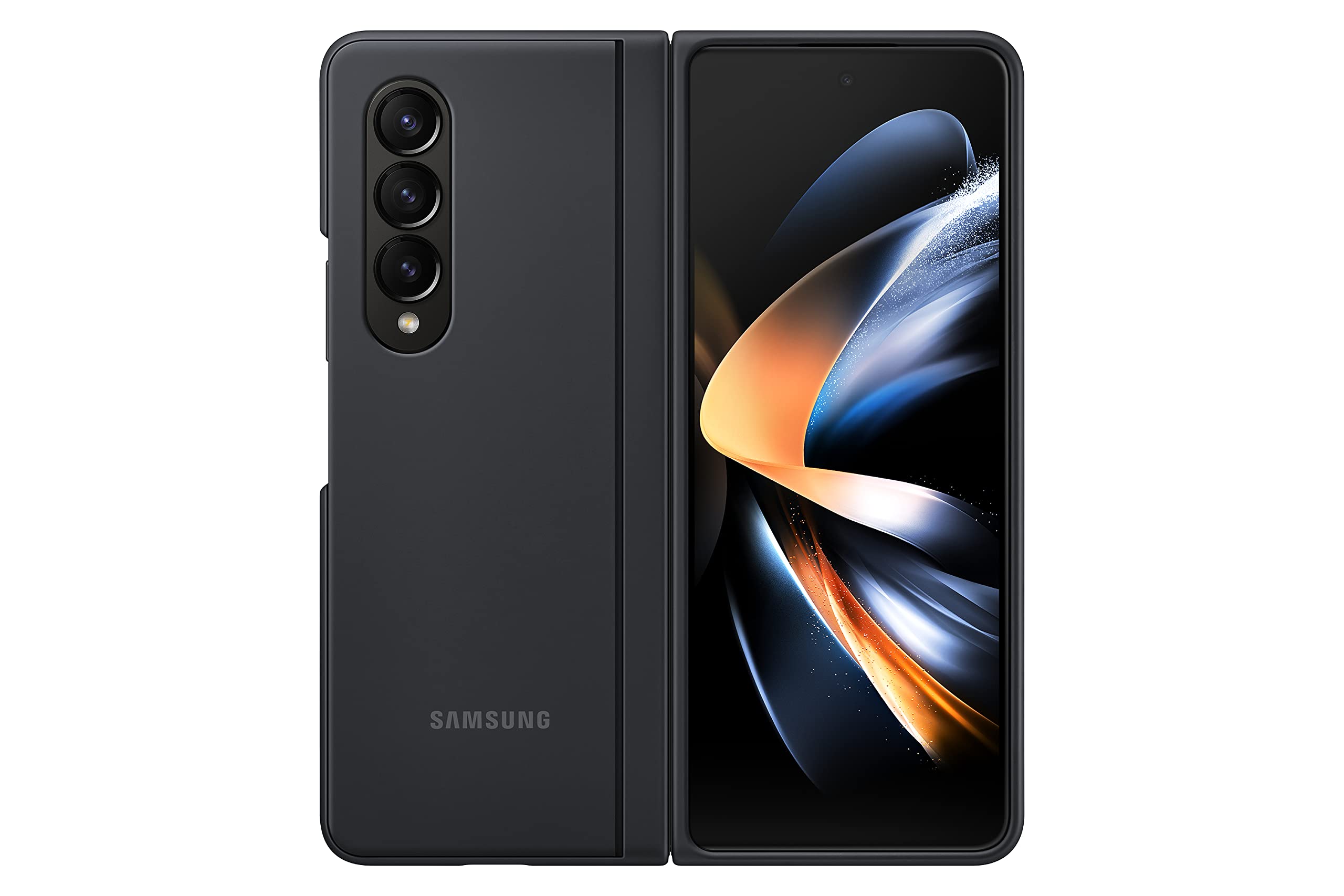 Galaxy Z Fold4 5G ファントムブラック 256GB + ケース Amazon.com: Samsung Galaxy Z Fold4 Official Slim Standing Cover