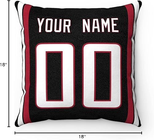 Miniatura 242 de ANTKING 2 paquetes de almohadas personalizadas con cualquier nombre y número para hombres, mujeres y niños Para Cincinnati