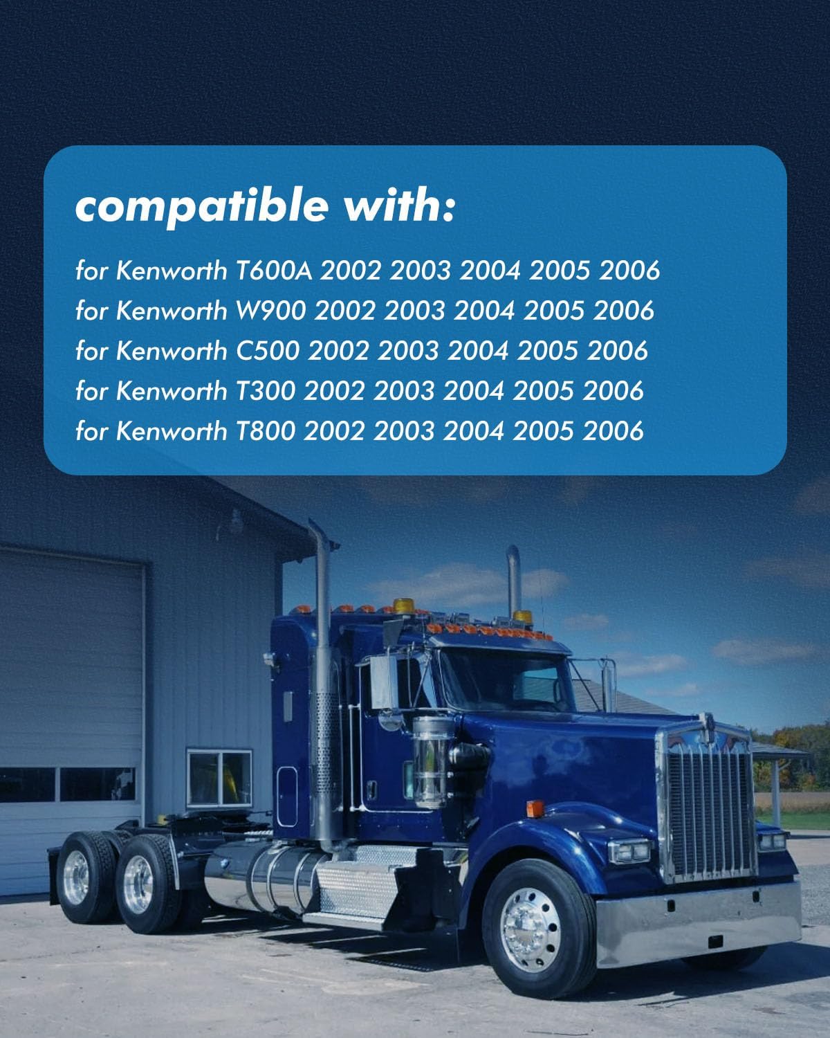 ECCPP F21-1032-100 Climate Control Module AC Heater Climate Control Panle Switch 2002-2006 for Kenworth C500 2002-2006 for Kenworth T300,2003 for Kenworth T800