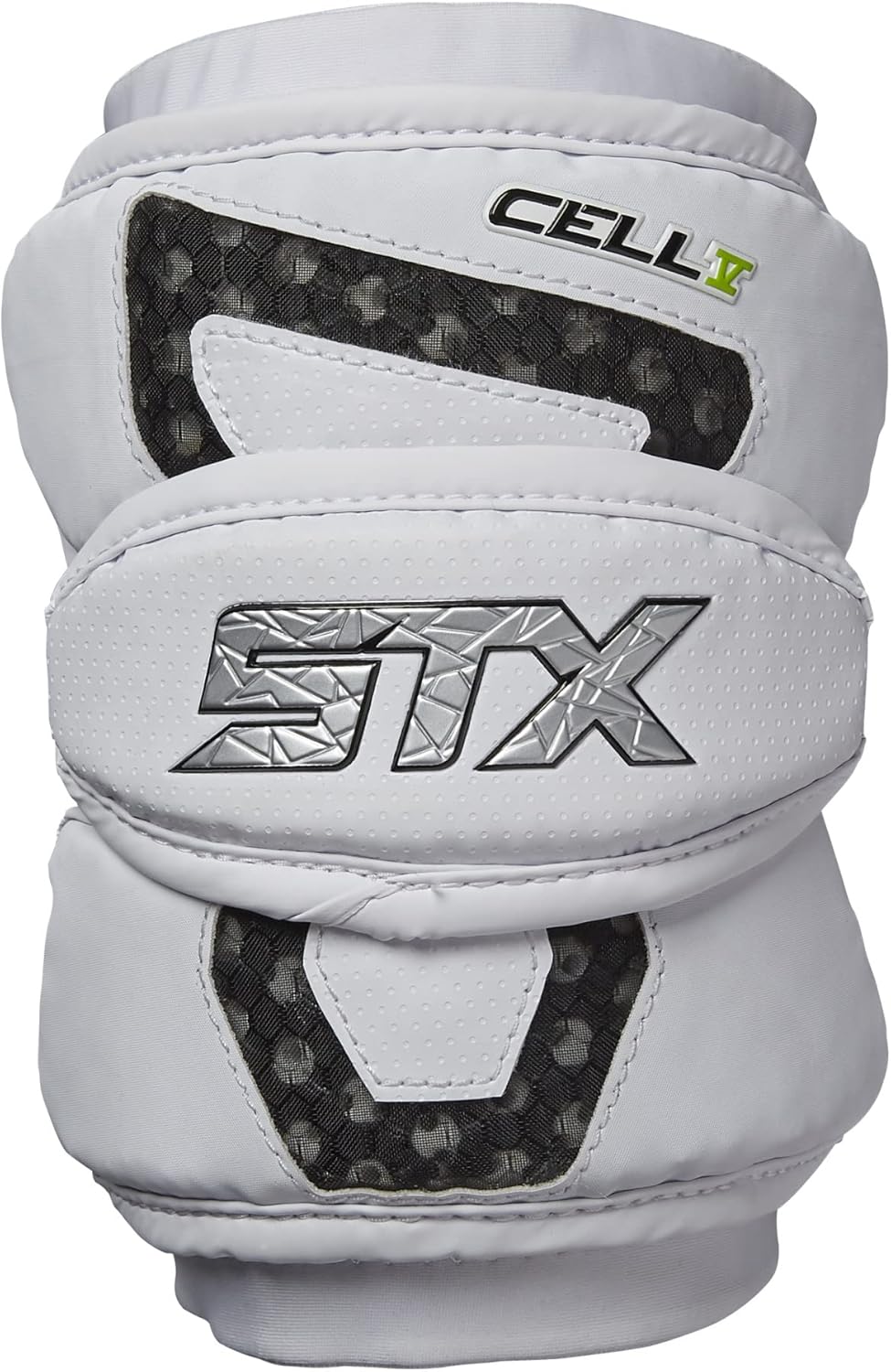 STX mens SPORTING_GOODS Lacrosse Elbow Pads, White, Medium