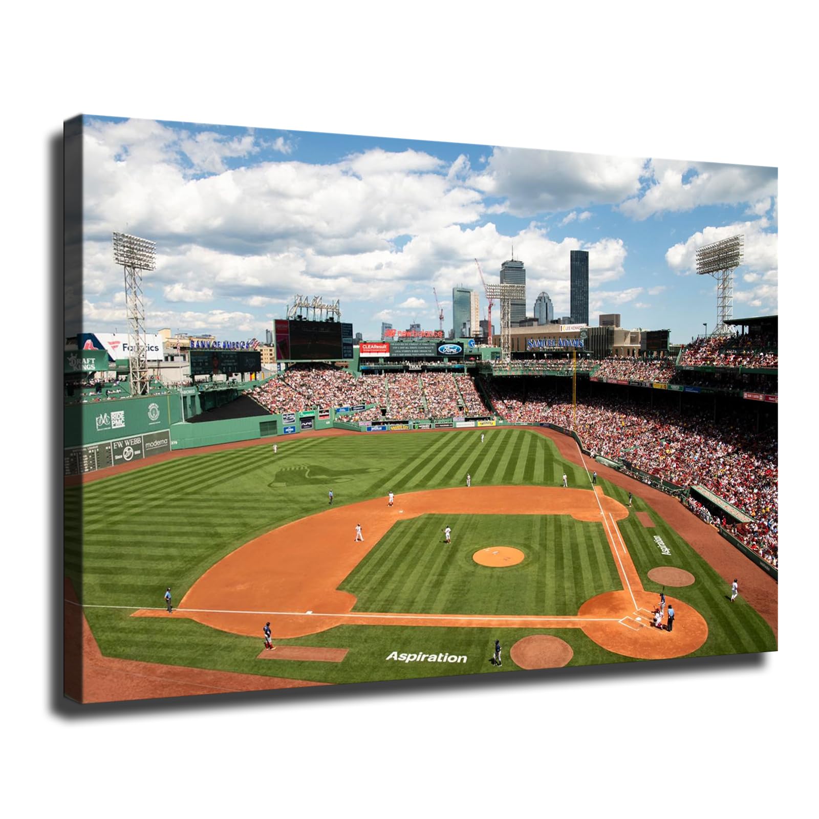 Fenway Park Gifts for Baseball Lovers Canvas Wall Decor Art Painting Prints on Modern Posters Prints Artwork for Living Room, Bathroom,Bedroom,Home (8x12inch,Unframed)