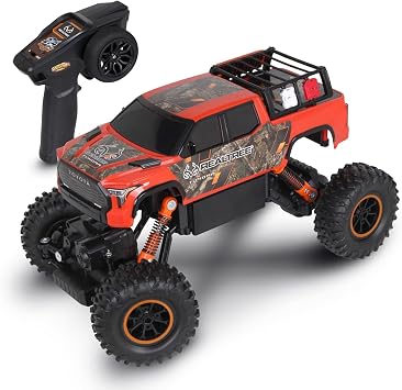 NKOK Realtree Toyota Tundra RC Toy Truck, Rock Crawler, Ready-to-Run | Ready-to-Run with Batteries & Charger, High-Flex Suspension, Grippy Tires, Powerful Motors, Off-Road Rock Crawling, 2.4Ghz