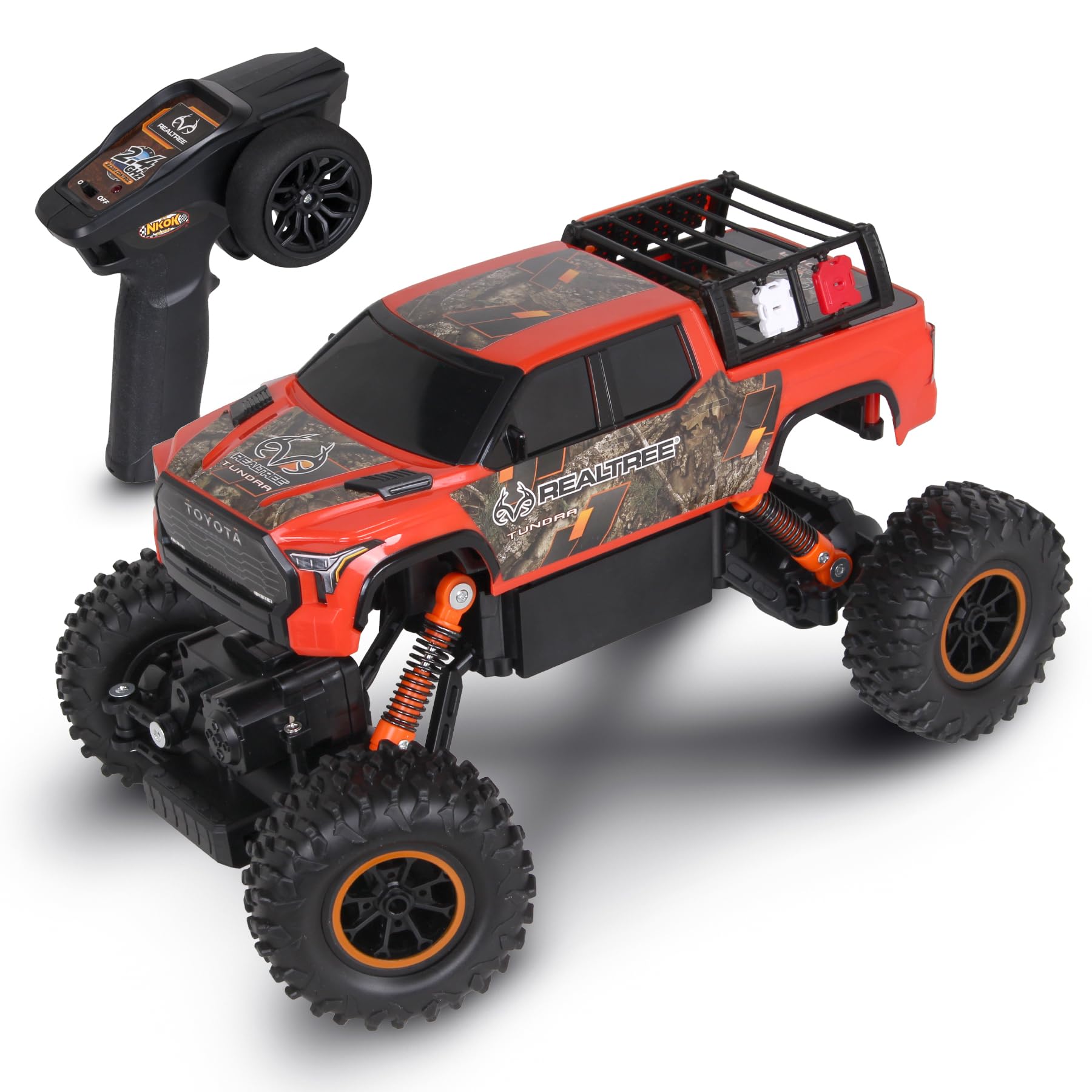 Amazon.com: NKOK Ready to Run Realtree R/C Toyota Tundra Rock