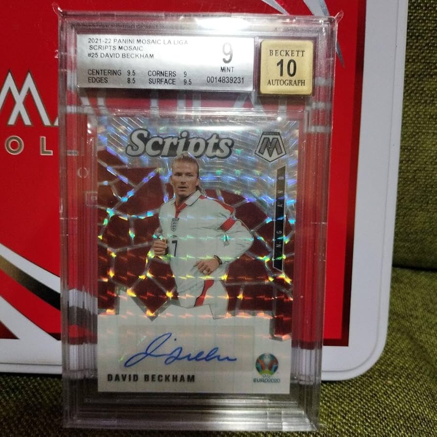 Amazon.co.jp: ベッカム 直筆サインカード : おもちゃ 