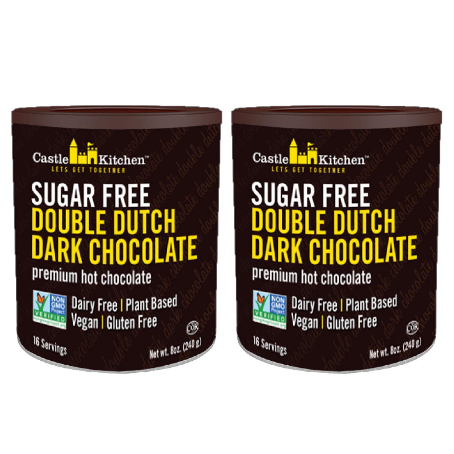 Buy Castle Kitchen Sugar Free Double Dutch Premium Dark Hot Chocolate