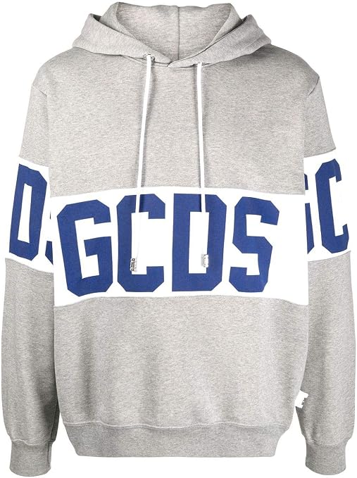 GCDS Luxury Fashion Uomo CC94M02101310 Grigio Cotone Felpa |  Primavera-Estate 20 : GCDS: Amazon.it: Abbigliamento