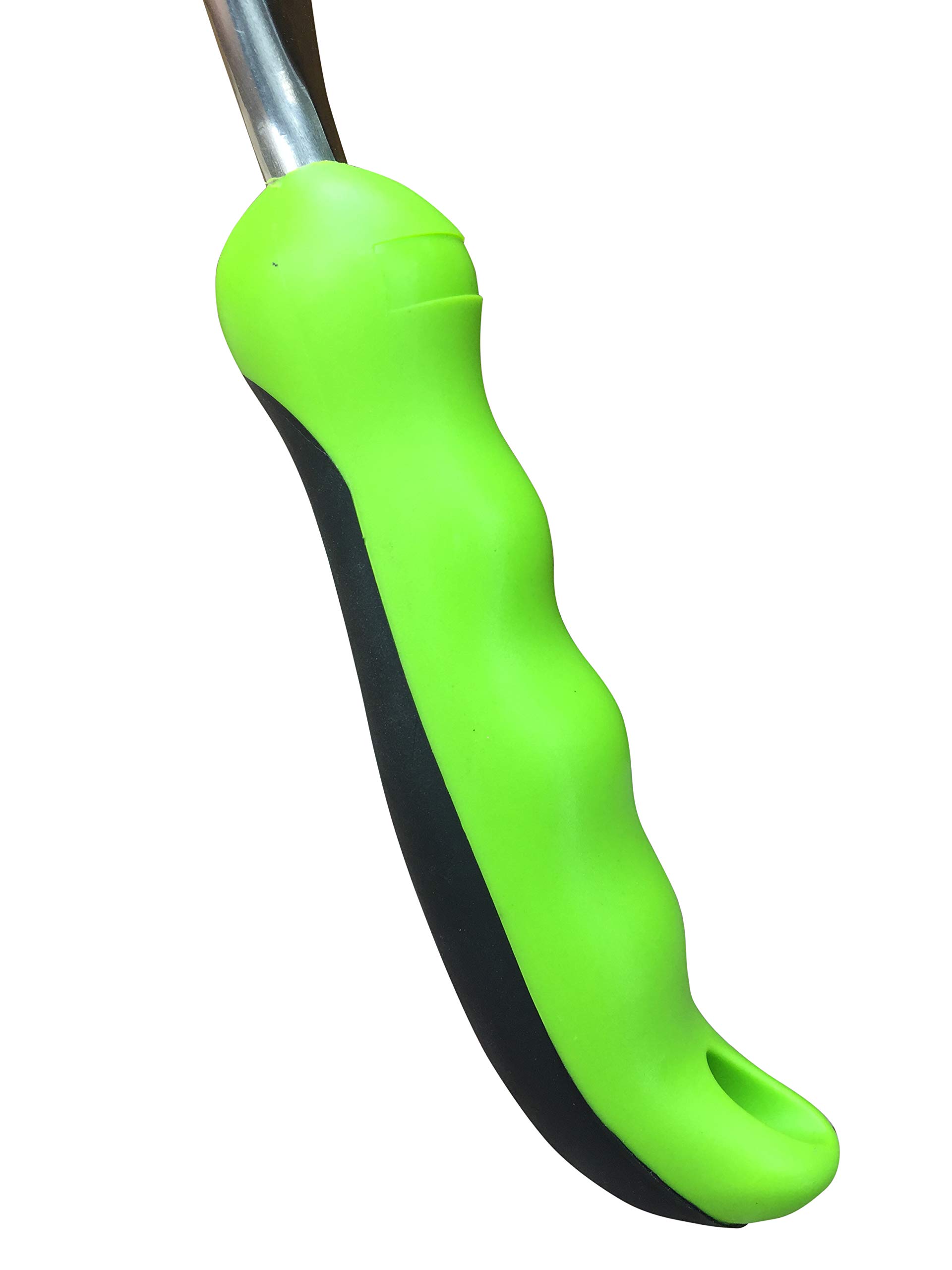 Garden Guru Ręczne narzędzie do chwastów z ergonomicznym uchwytem, narzędzie do usuwania chwastów ze stali nierdzewnej, do sadzenia, pielenia, pielęgnacji kwiatów i warzyw na podwórku, odporne na rdzę