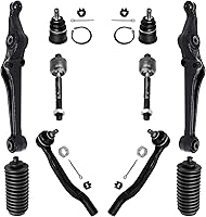 Vista 366 de Detroit Axle - Kit de suspensión frontal de 10 piezas para Dodge Avenger 2008-2014, Chrysler Sebring 2007-2010, 2 brazos de control inferiores, 2