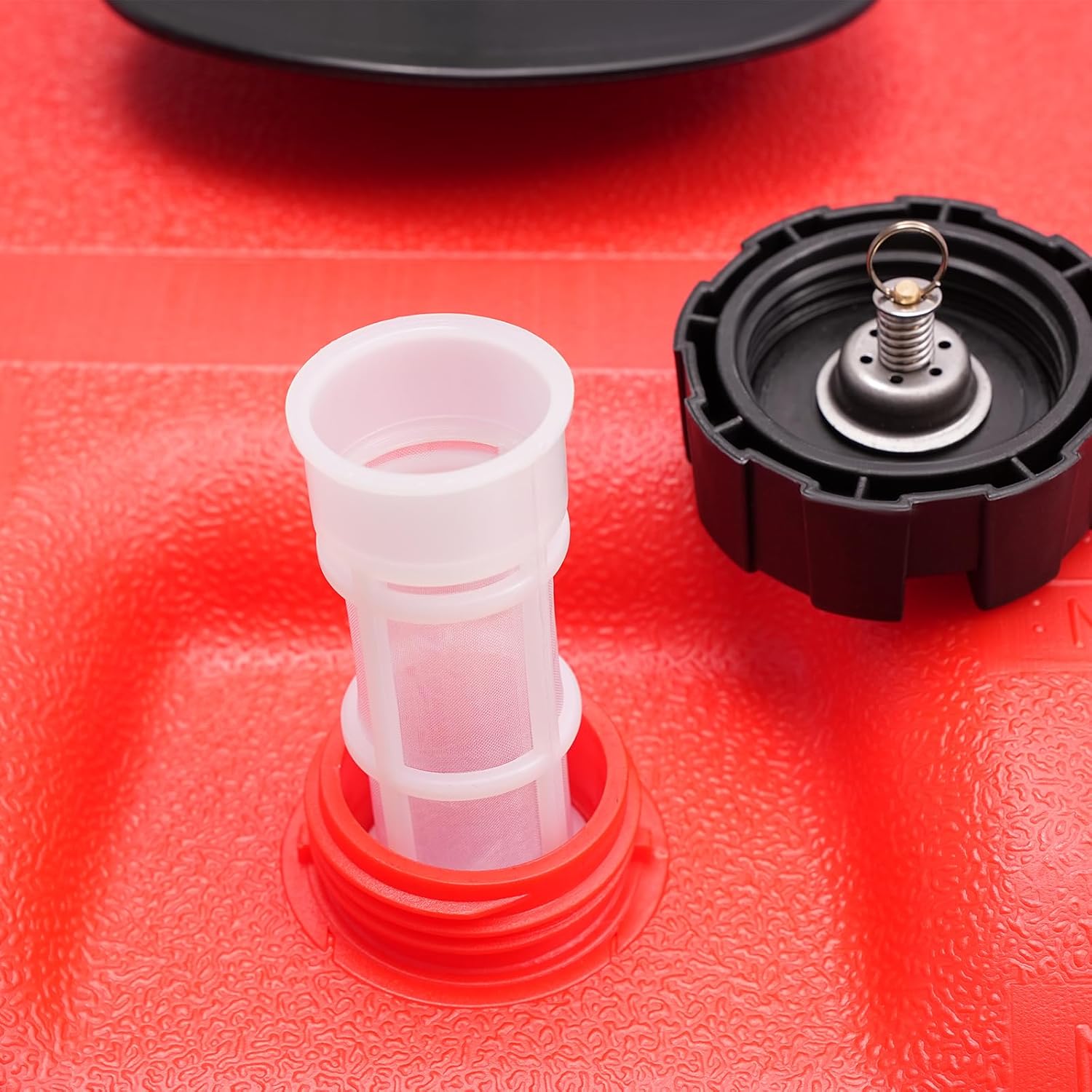 75 L 19.8 Gallon Boat Fuel Tank, Outboard Portable Marine Fueling Tanks, Outboard Engine Boats Fuel Gas Tank, Easy to Carry Outboard Motor Replacement Tanks for Yacht Fishing Boat Deck Boat