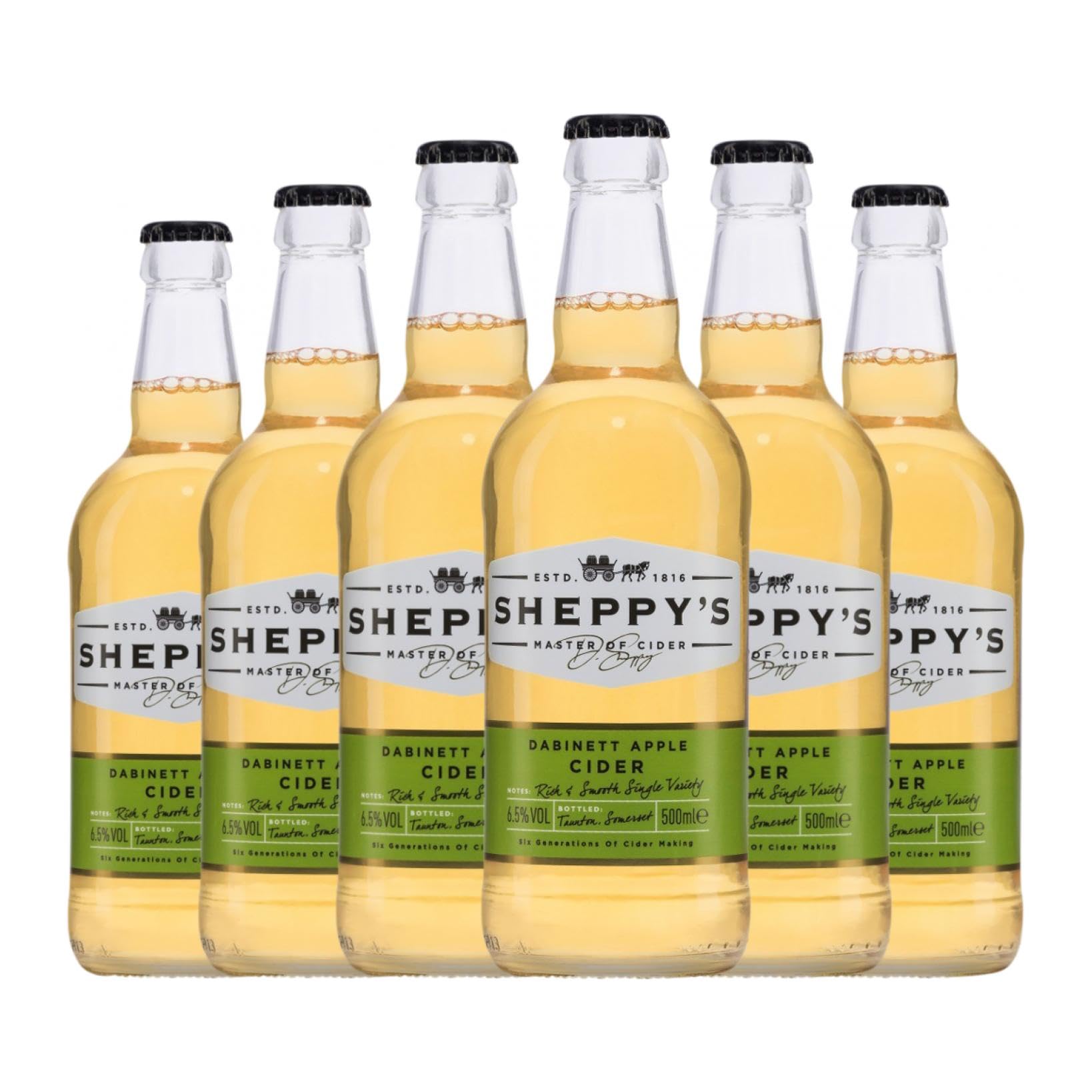 Sidra Sheppy's Dabinett Single Variety Apple Botella Medium 50 cl (Caja de 6 Botella Medium de 50 cl)