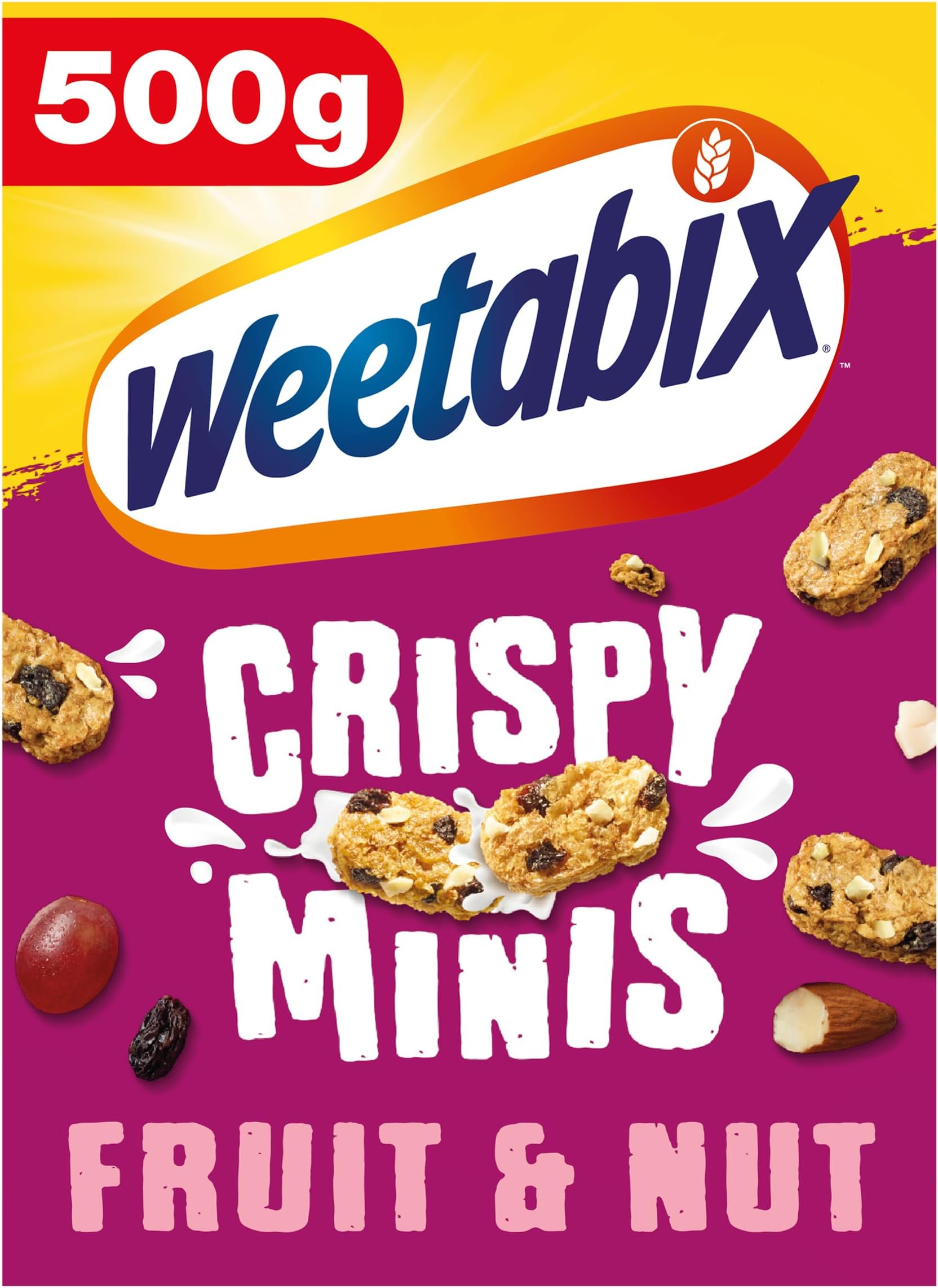 Weetabix Crispy Minis Fruit and Nut Breakfast Cereal 500g