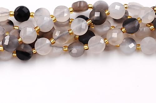 Miniatura 465 de Cuentas de piedras preciosas de primera calidad para la fabricación de joyas, cuentas de piedra natural preciosa al por mayor, 2 hebras de granate