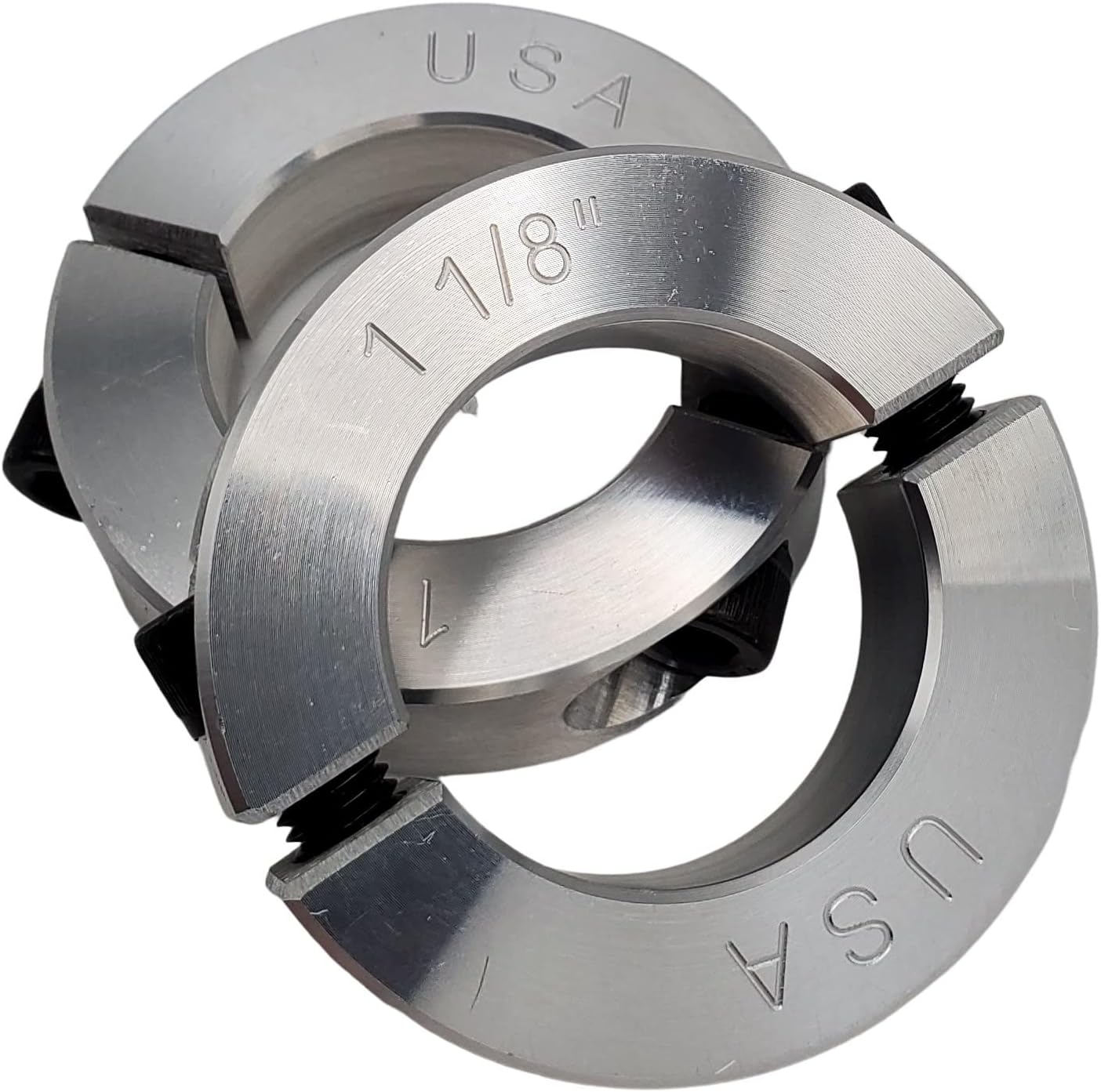 Coastal Shaft Collars 1.125" Bore Diameter Clamping Two